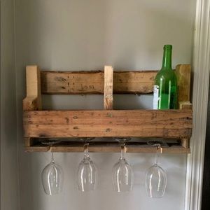 Custom made wine rack